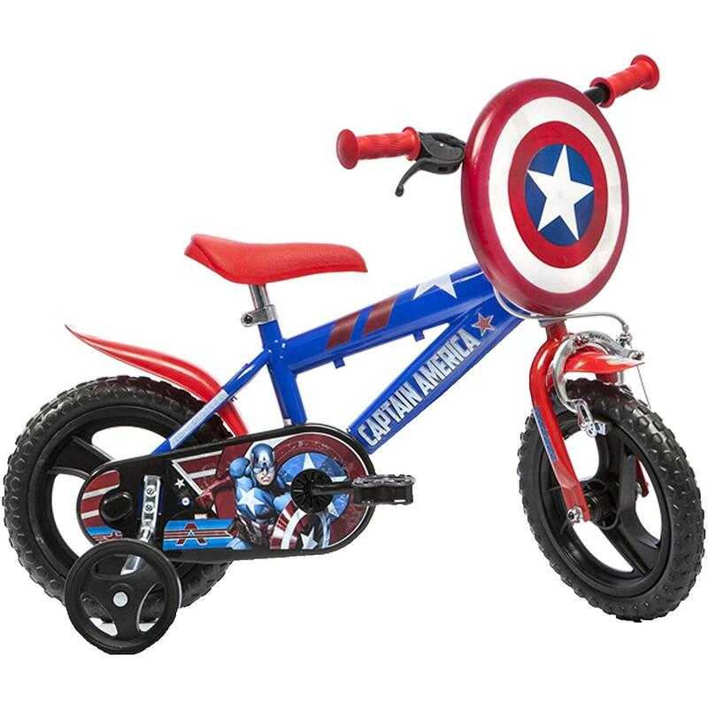 Dino Bikes 12" Captain America Kids Bike