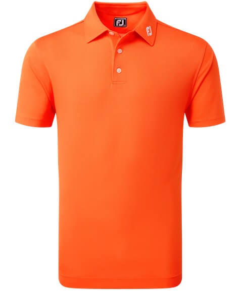 FOOTJOY Footjoy Stretch Pique Heren Polo Shirt Oranje