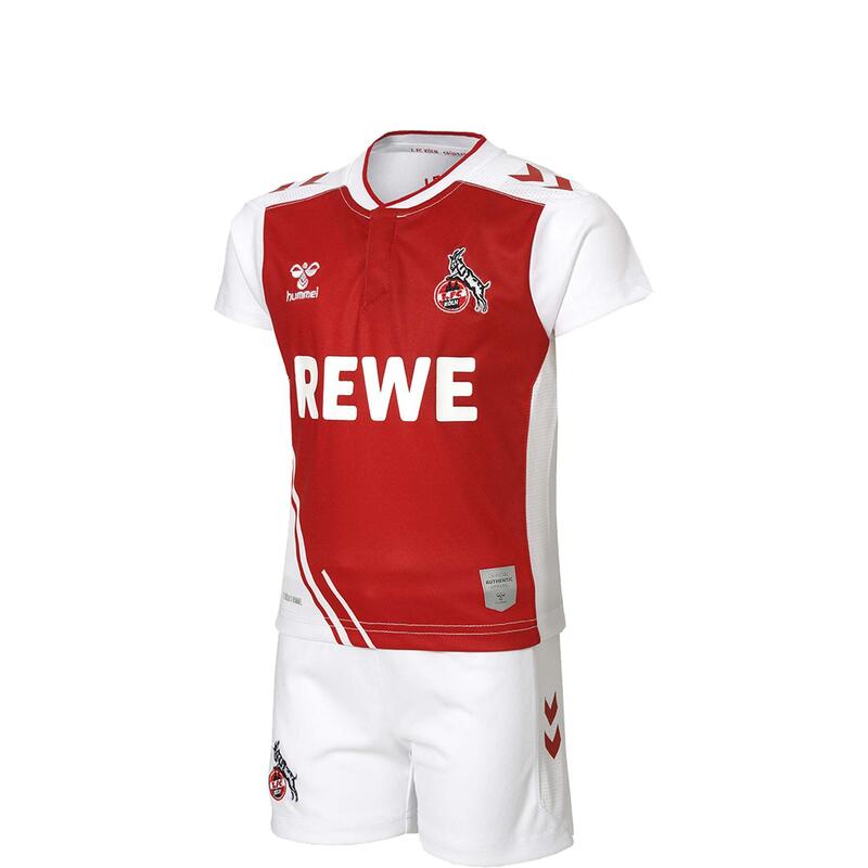 Shirt & Hose 1. FC Köln Minikit Home 2022/2023 Unisex Kleinkinder HUMMEL