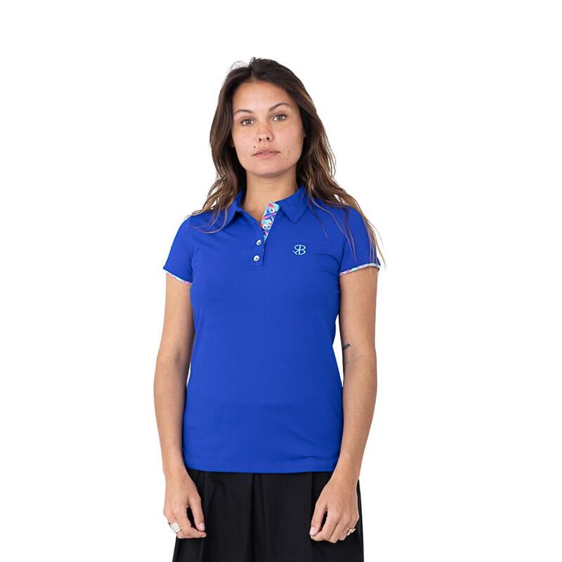 CHIBERTA Polo De Golf  Inca  Golf Femme Cobalt Bleu