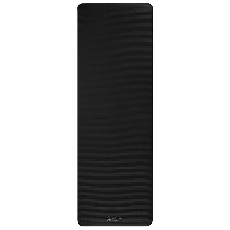 Saltea Pilates Gaiam 1cm - Neagră