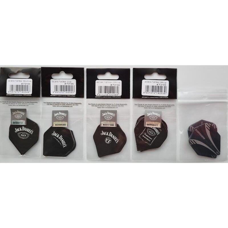 Jack Daniels Dartflight set 5 set ABC DARTS Decathlon.nl