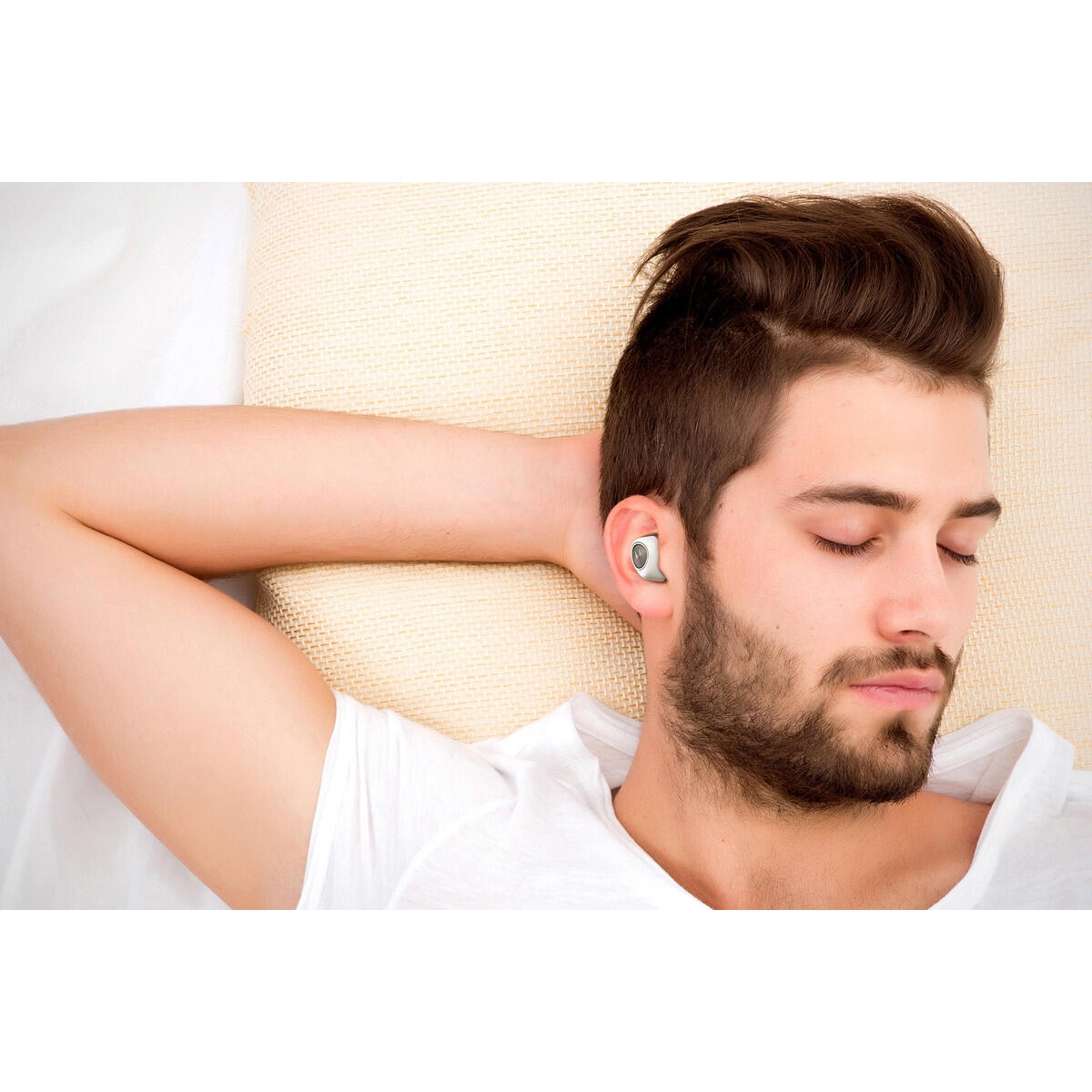 Motorola auriculares Bluetooth independientes Verve Ones ME music edition blanco 5/5