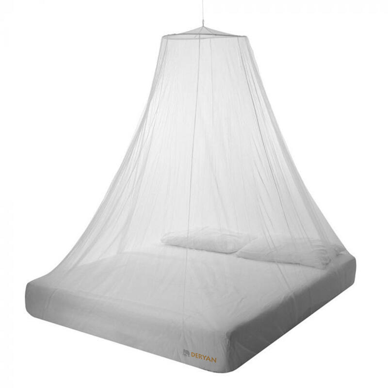 Deryan Mosquito Net - Moustiquaire double - Moustiquaire avec sac de voyage