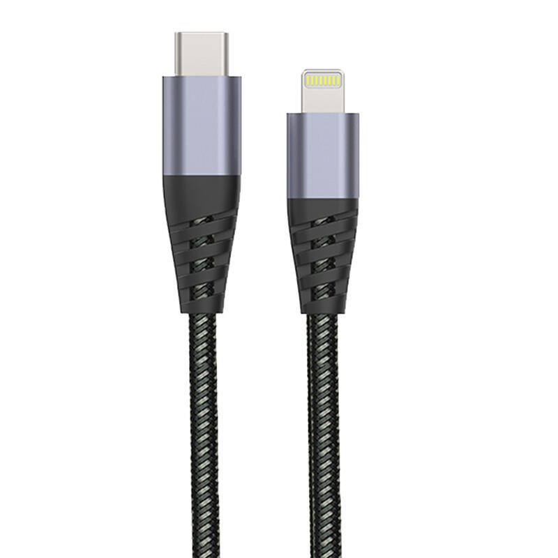 inCharge 6 Cable de carga corto USB-C - Gris oscuro