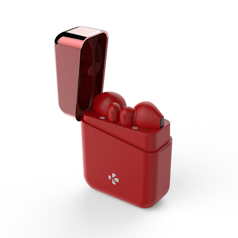 Mykronoz Auriculares True Wireless ZeBuds rojo