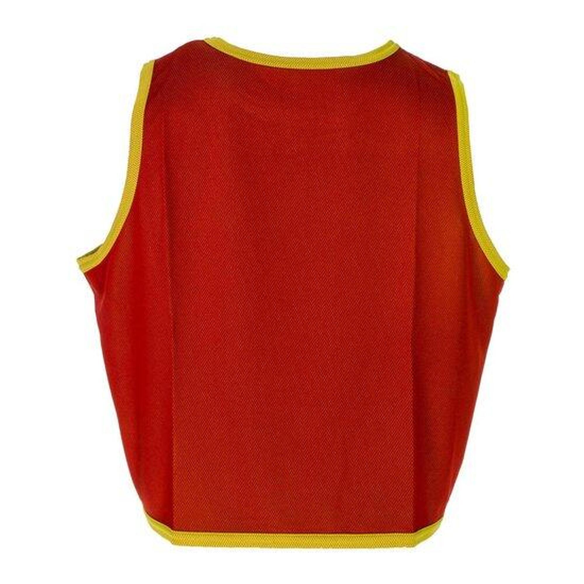 Veste d'entraînement de rugby - hommes Rouge ; jaune