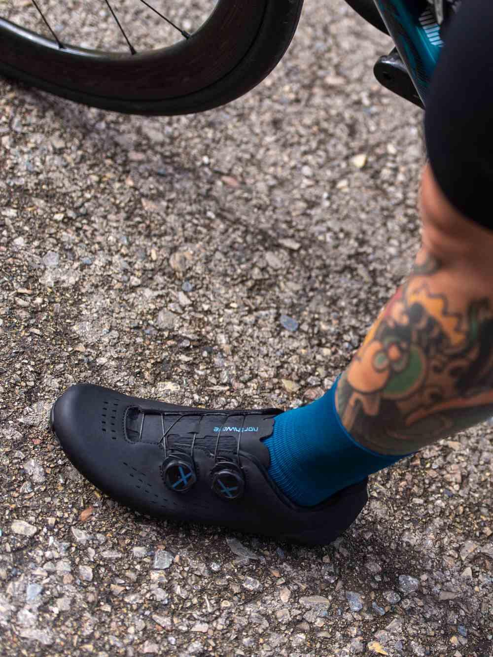 Buty rowerowe szosowe męskie NORTHWAVE REVOLUTION 3 czarne 2/7