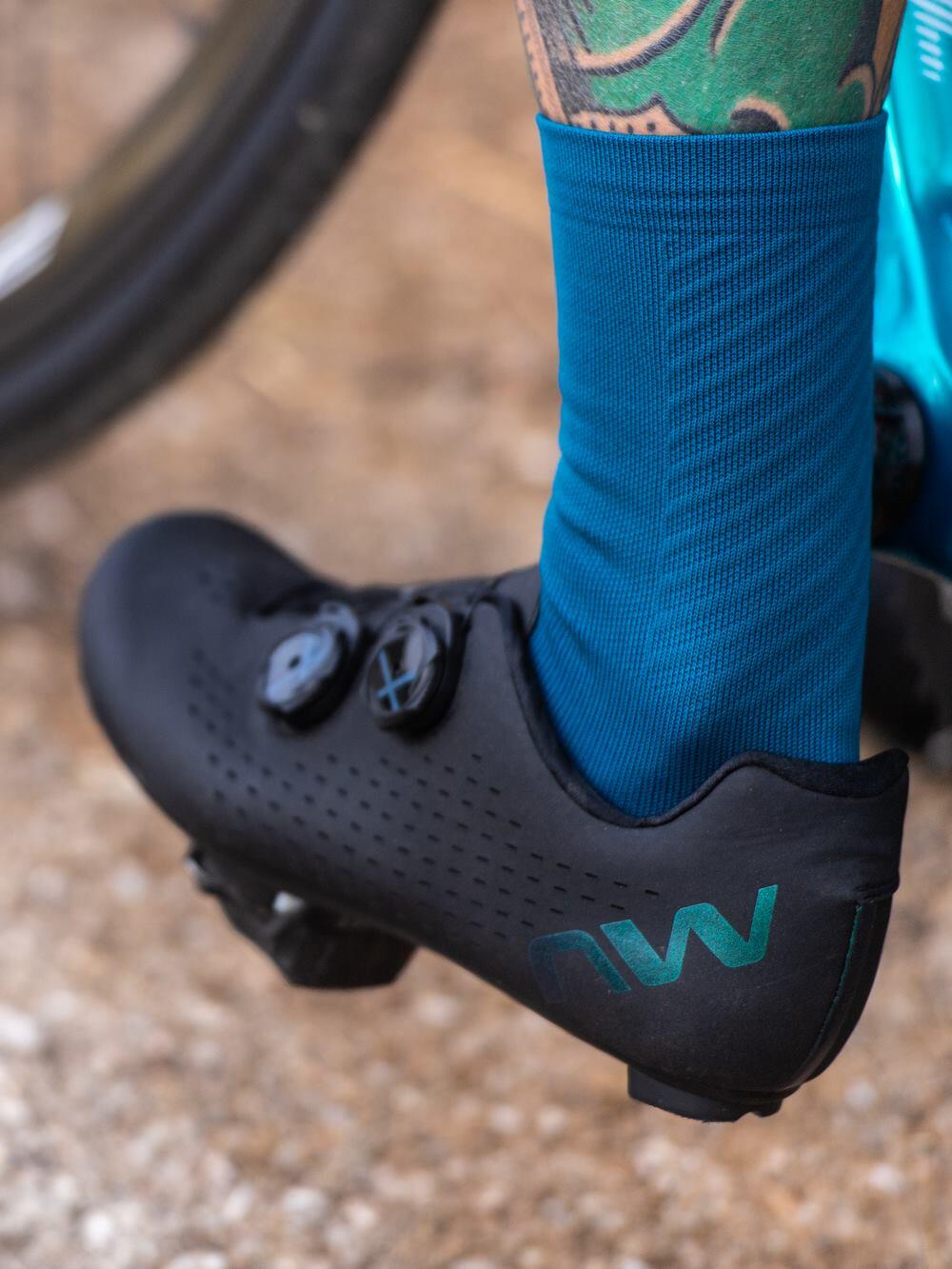 Buty rowerowe szosowe męskie NORTHWAVE REVOLUTION 3 czarne 3/7