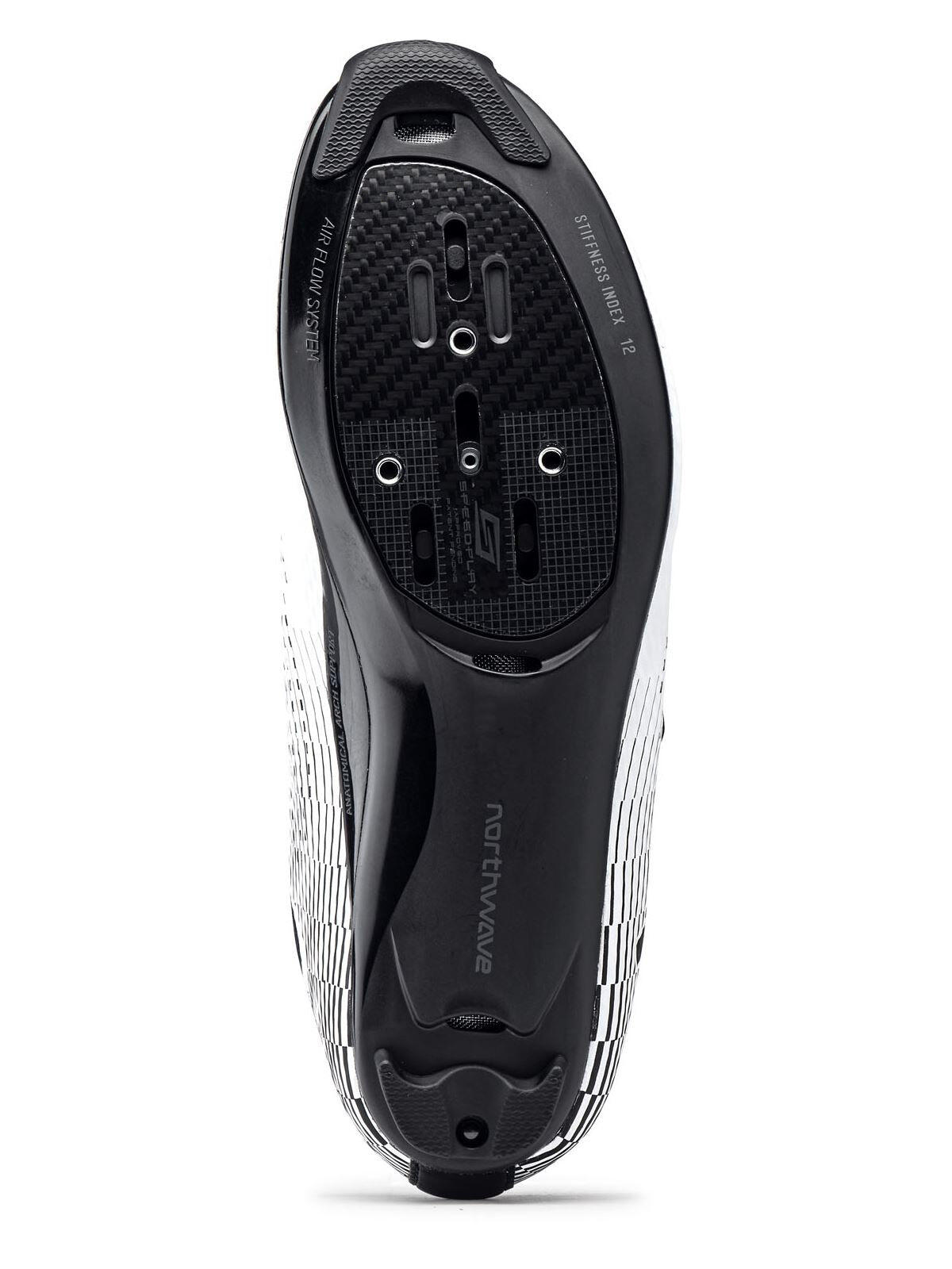 Buty rowerowe szosowe męskie NORTHWAVE Storm Carbon 2 biało czarne 4/4