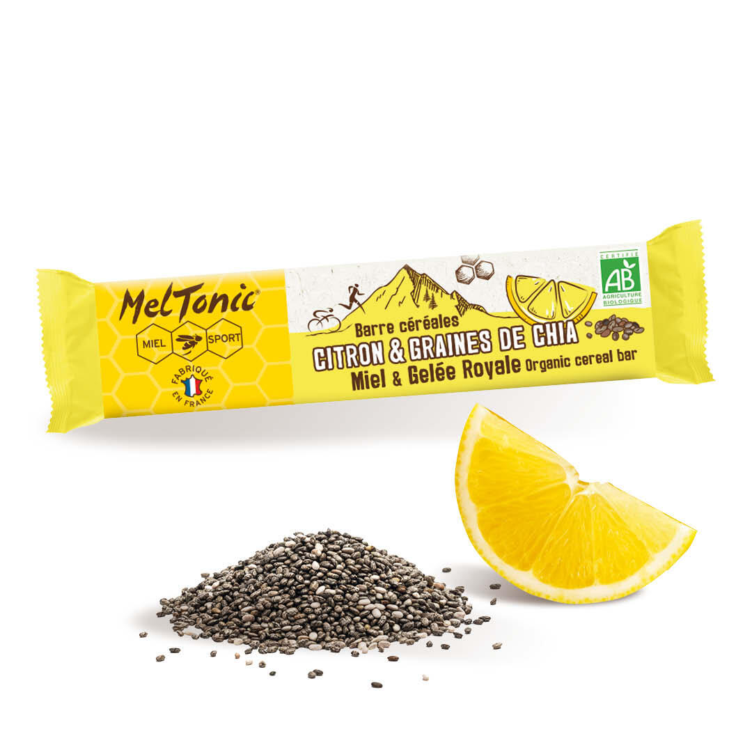 MELTONIC Barre ai cereali biologica Meltonic limone & semi di chia 30 g