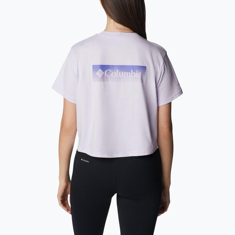 Columbia North Cascades cropped trekking-T-shirt voor dames