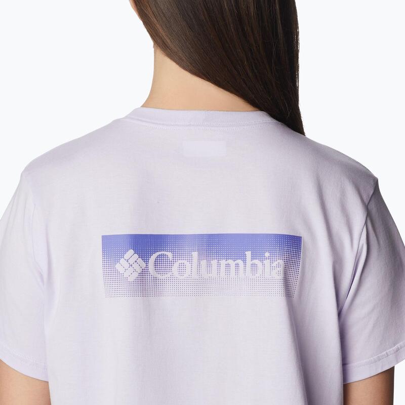 Columbia North Cascades cropped trekking-T-shirt voor dames