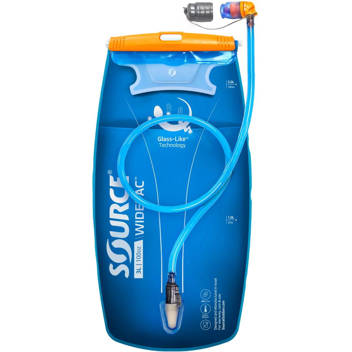 SOURCE Trinksystem Widepac Hydration System 23 - 3L - Alpine Blau
