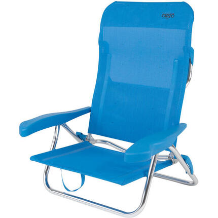 CRESPO Campingstuhl AL221 Camping Garten Strand Liege Stuhl Klappstuhl Klappbar