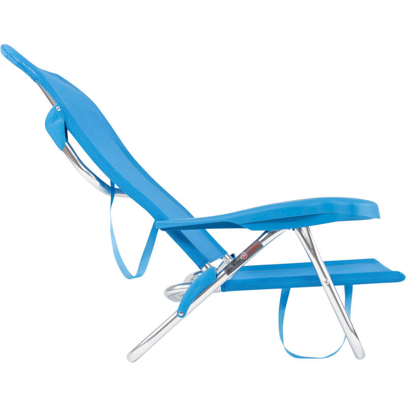 Silla Plegable de Playa y Camping  Crespo AL/221-M - 7 posiciones - Azul