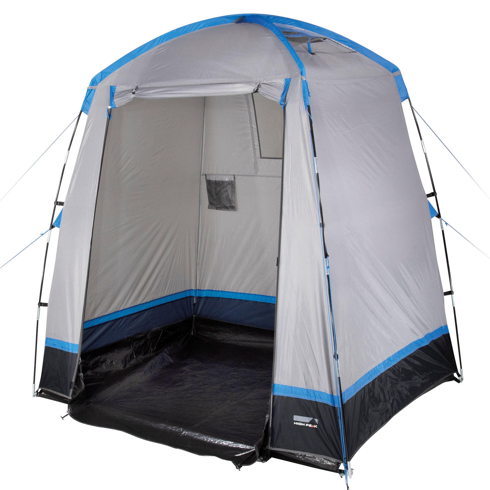 HIGH PEAK Tenda da Campeggio Torbole Cucina Doccia Tavolino Bicicletta Spogliatoio