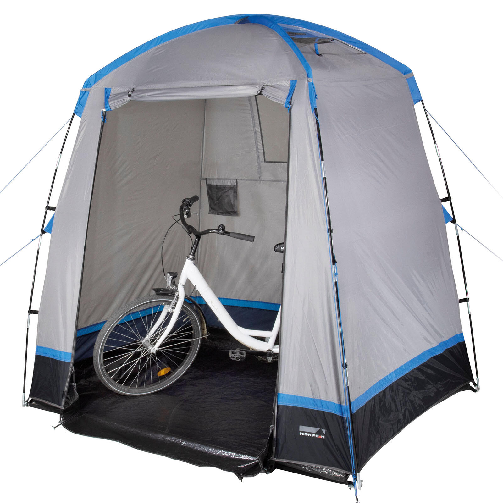 Tenda da Campeggio Torbole Cucina Doccia Tavolino Bicicletta Spogliatoio 3/7