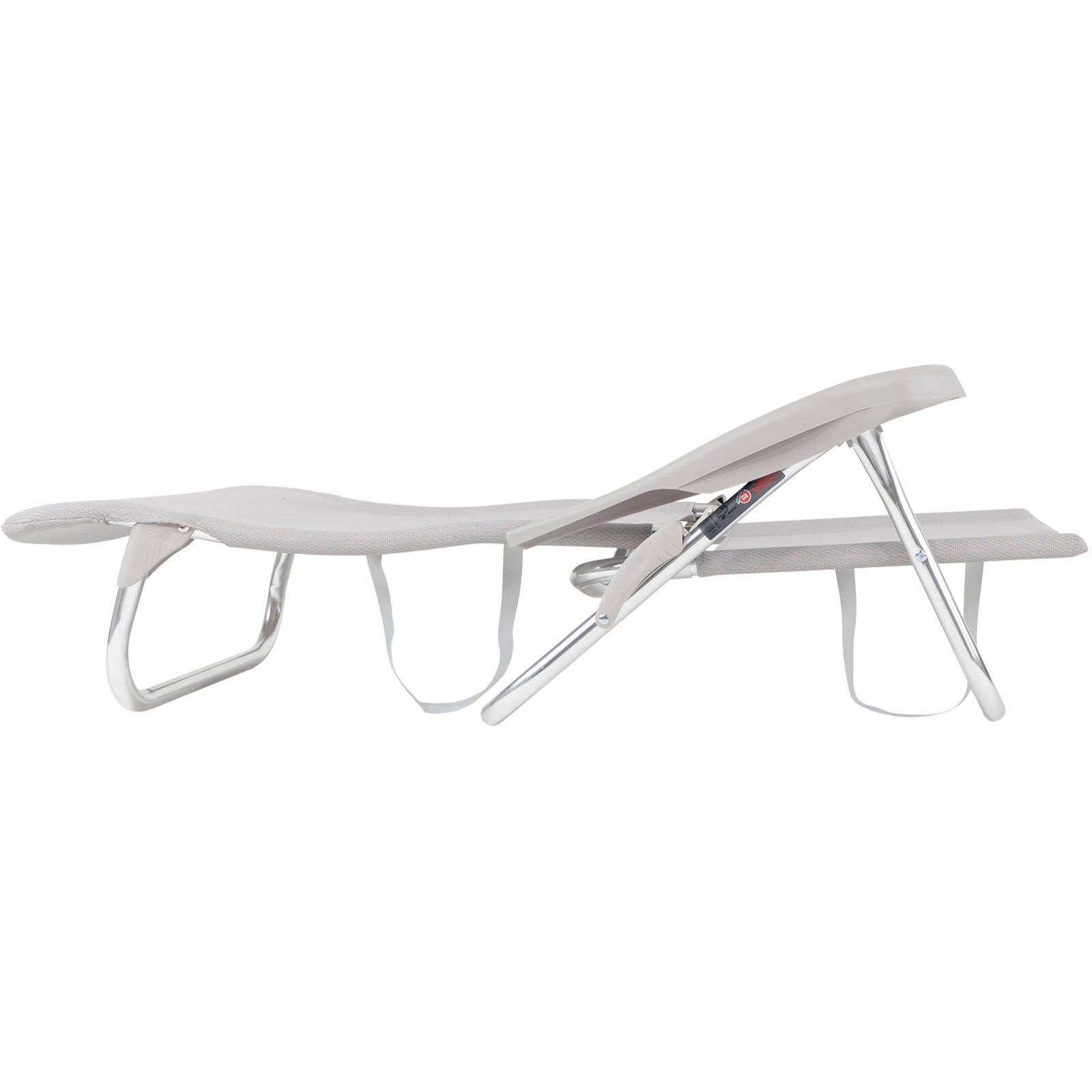 Crespo Strandstoel AL/221 Licht grijs 5/7
