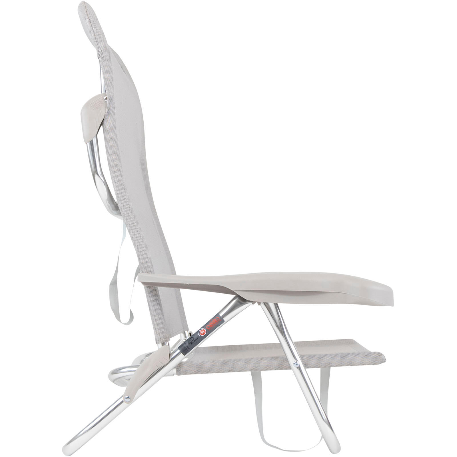 Crespo Strandstoel AL/221 Licht grijs 3/7