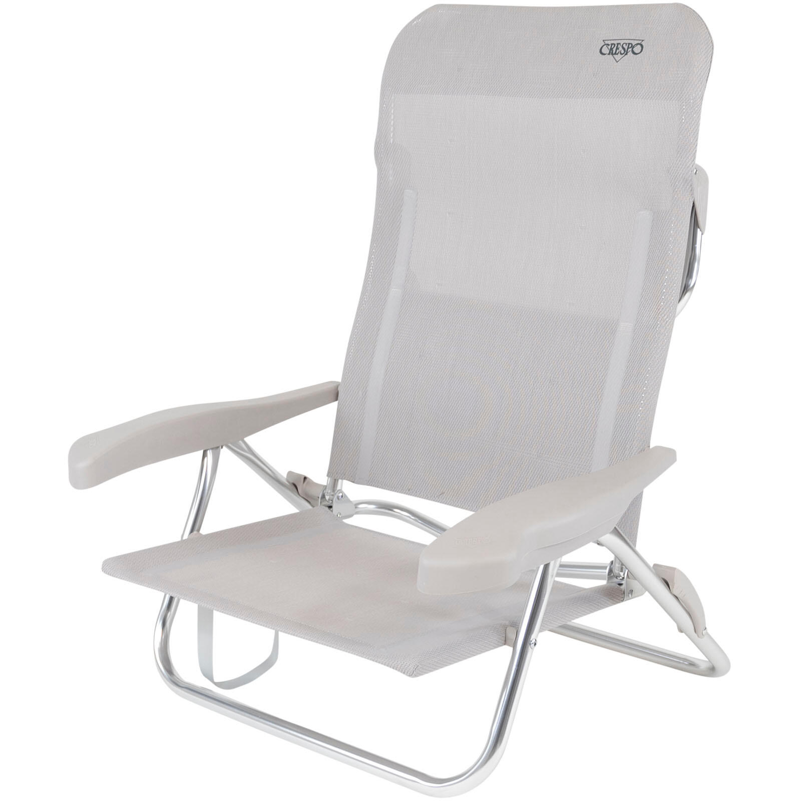 Crespo - Crespo - Fauteuil De Plage - Al/221 - Gris Clair - Fauteuil - Gris - Taille Unique - Decathlon
