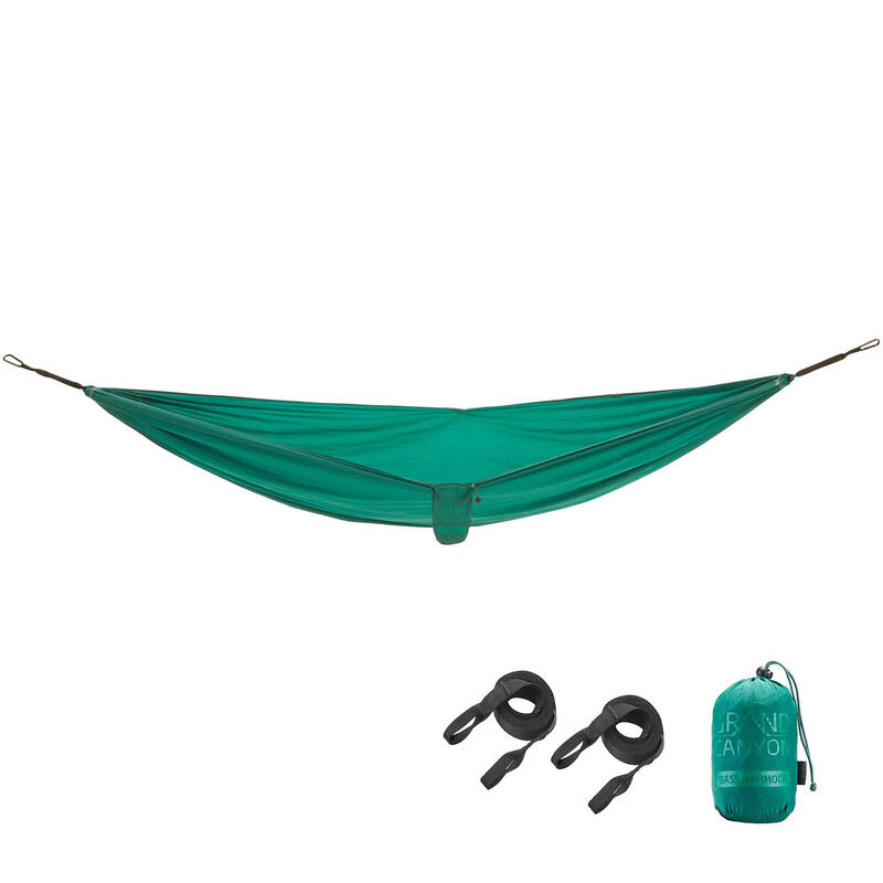 Bass Hammock Hamac de voyage Camping Résistant aux intempéries Nylon 440g Léger