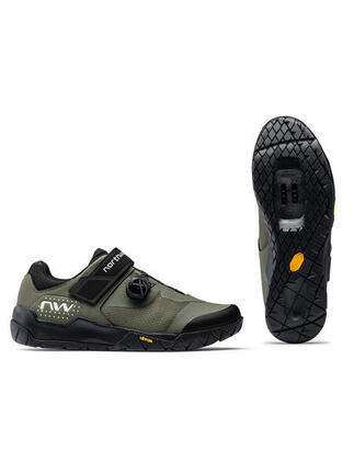 Buty rowerowe MTB enduro męskie NORTHWAVE Overland Plus zielone