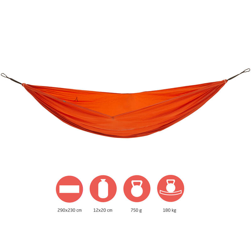 2 Personen Reise Hängematte Bass Hammock Double Mehrpersonen 180kg