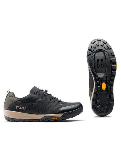 Buty rowerowe MTB męskie NORTHWAVE ROCKIT czarno zielone