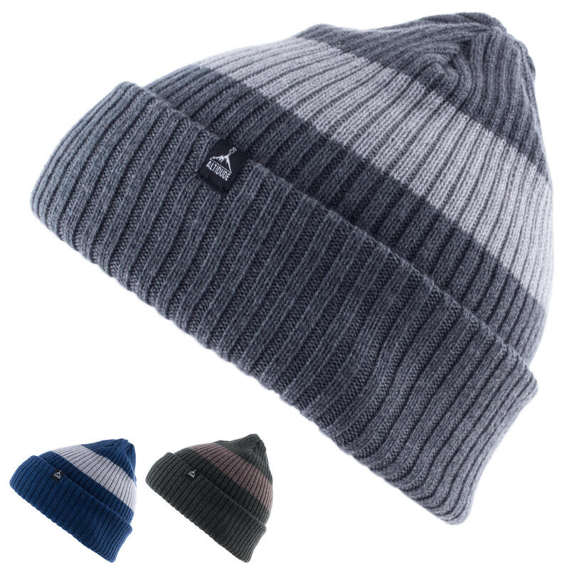 Winter muts Switch Rip gebreide unisex beanie 100% merino wol