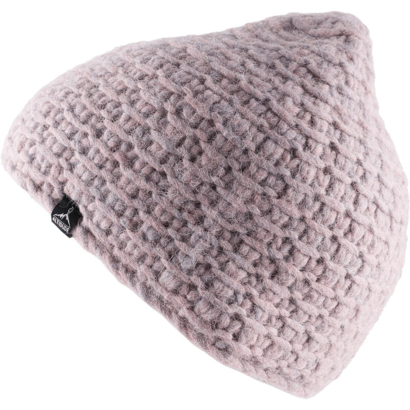 Winter muts Nest grof gebreide unisex beanie alpaca merino wol