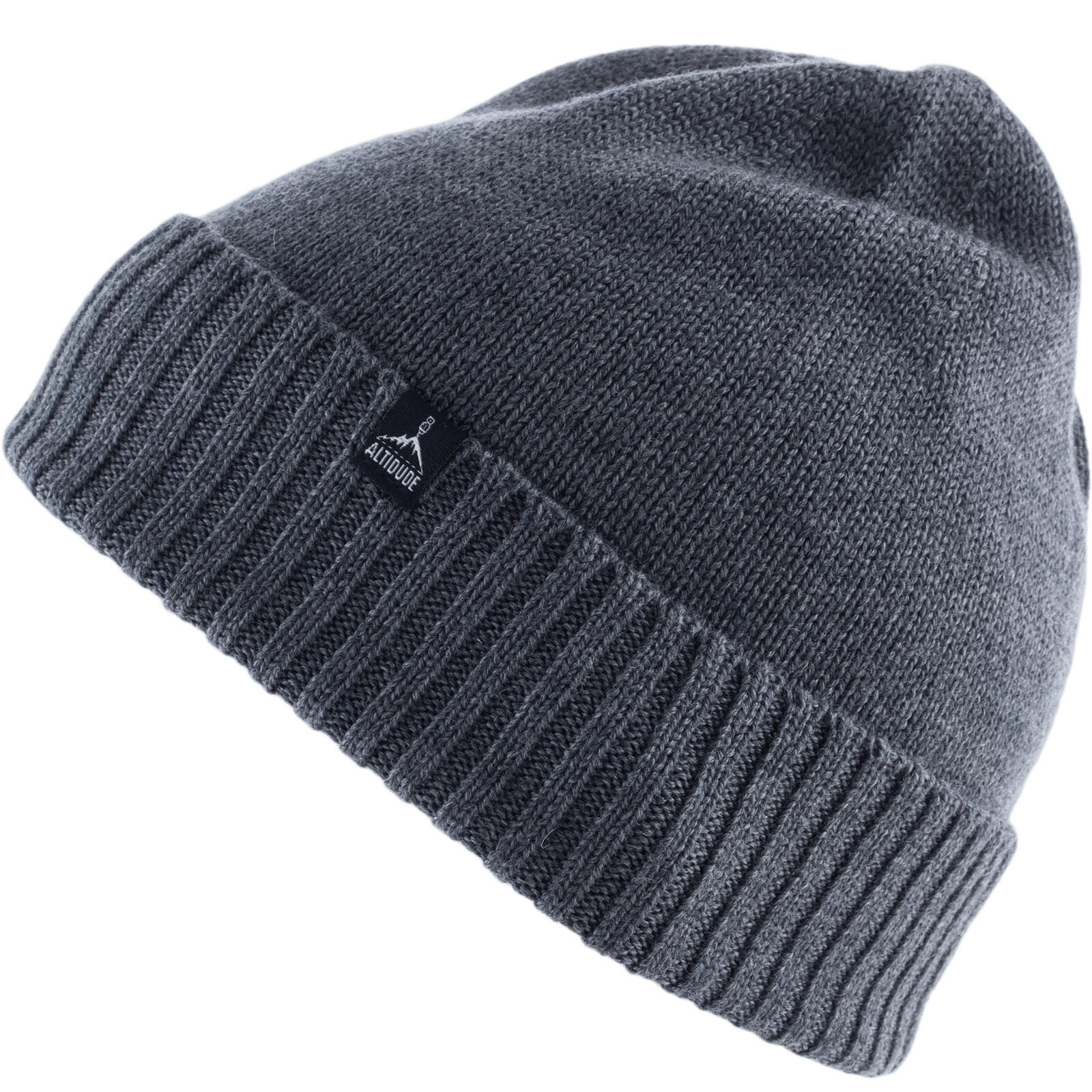 ALTIDUDE Wintermütze Plain Fein Strickmütze Unisex Beanie Mütze 100% Merino Wolle