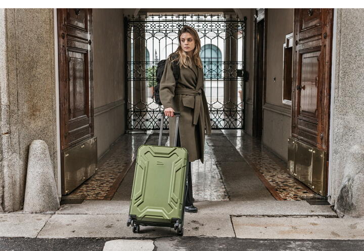 Trolley de viagem Tucano Iron 72L Verde 7/7