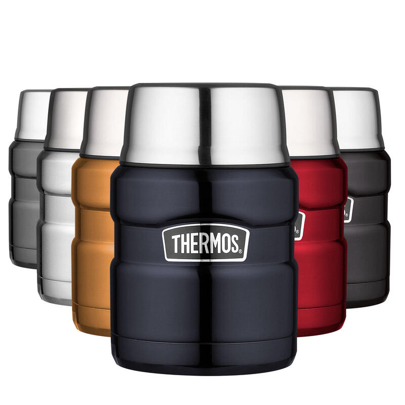 Thermos Food Container King 0,47L Thermo Behälter Isolierbehälter Essenbehälter