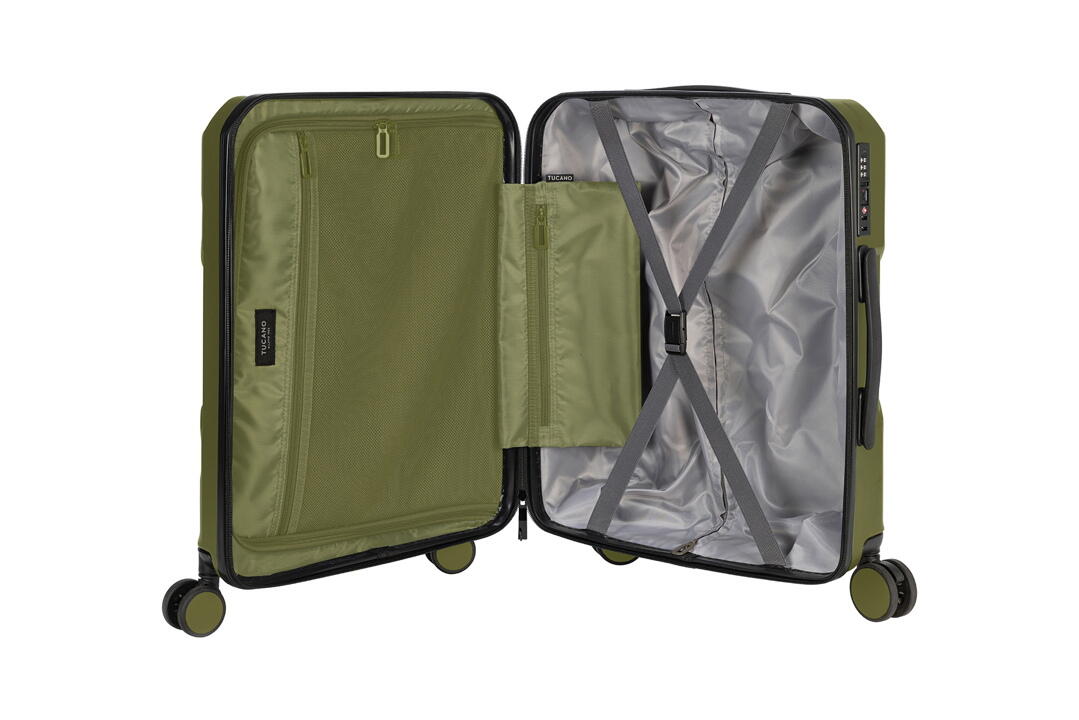 Trolley de viagem Tucano Iron 40L Verde 5/6