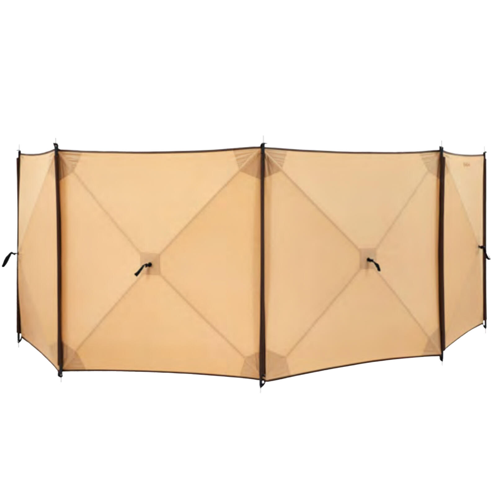 KINGCAMP Camping Windschutz Camden Quick Up XL Strand Zelt Sichtschutz 500x125