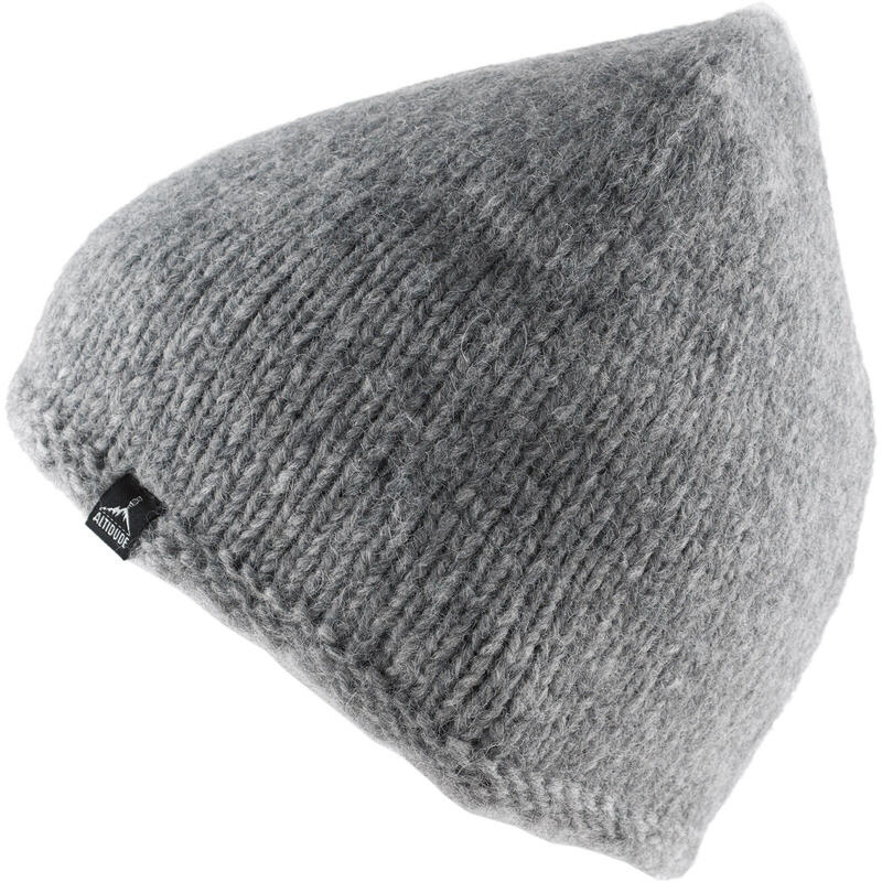 Winter muts Pilgrim gebreide unisex beanie alpaca merino wol