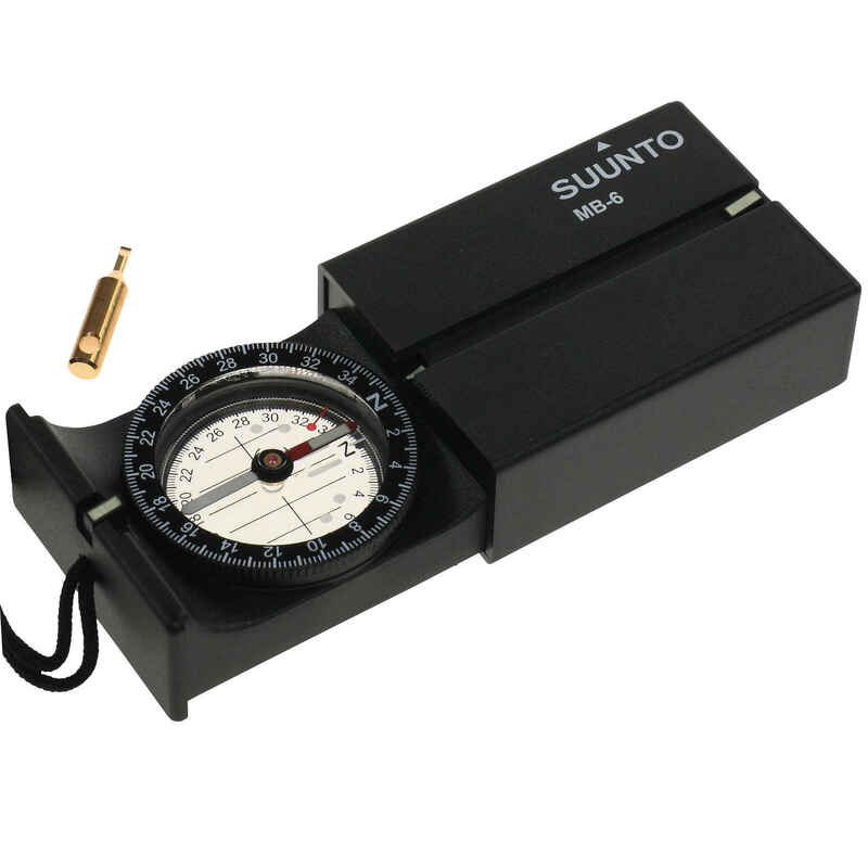 SUUNTO MB-6NH Kompass Kartenkompass Wander Peil Marsch Kompass Taschenkompass