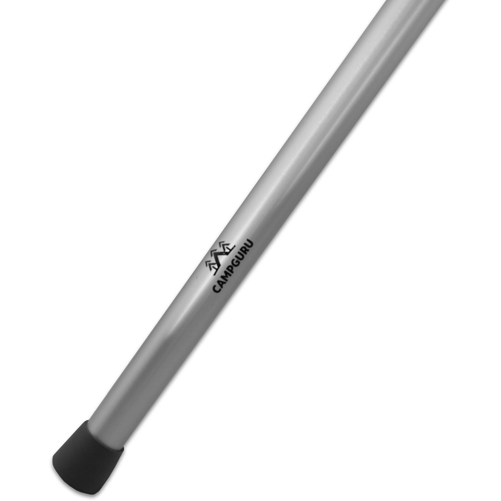 Telescopische luifelstokken aluminium 250 cm 5/5