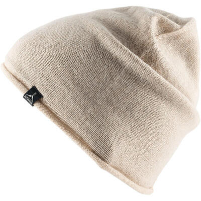 Winter muts edge fijn gebreide unisex beanie lam & merino wol