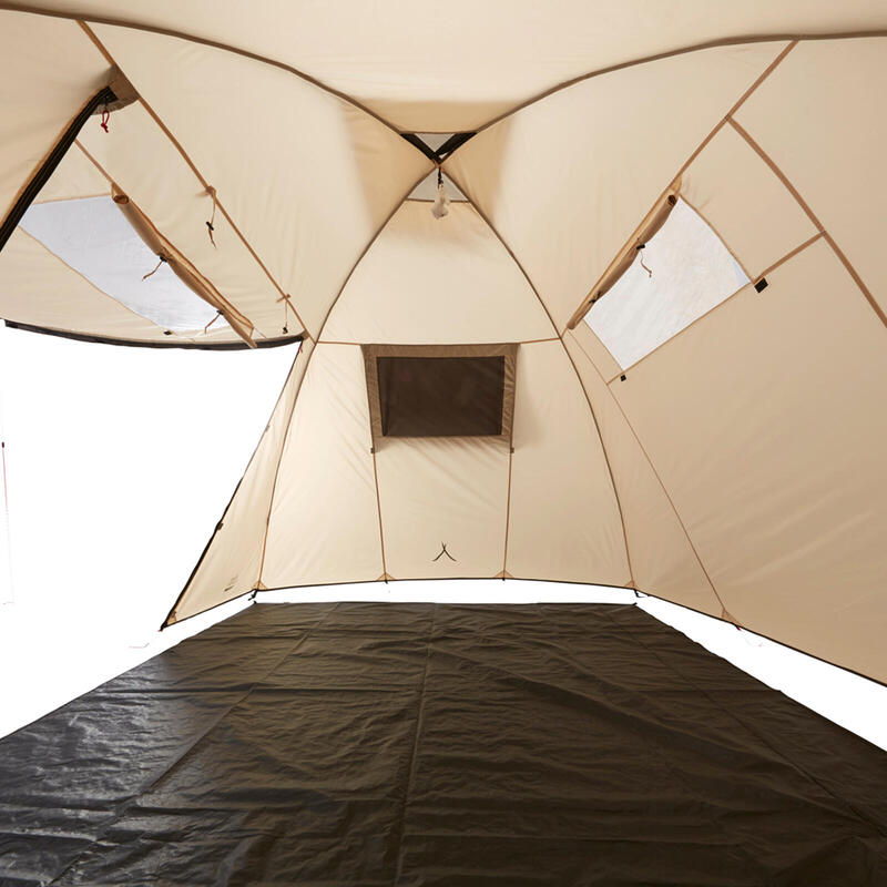 Kuppelzelt Atlanta 3 Personen Zelt Iglu Familien Camping Vorraum