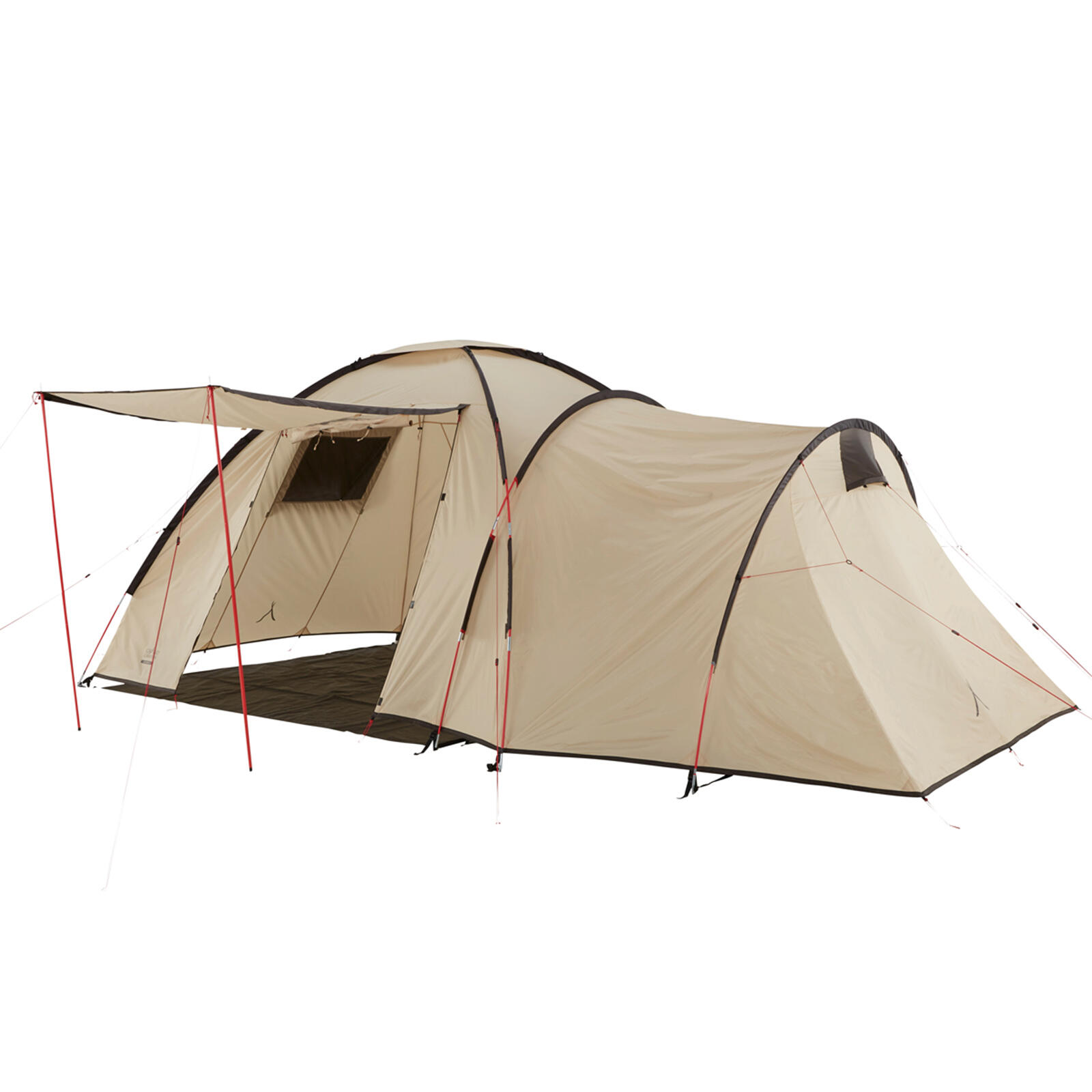 Kuppelzelt Atlanta 3 Personen Zelt Iglu Familien Camping Vorraum 3/7