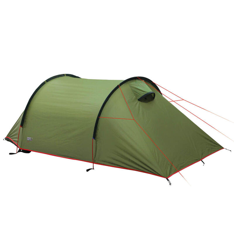 Tente tunnel légère High Peak Kite 2 LW, tente de camping avec potence