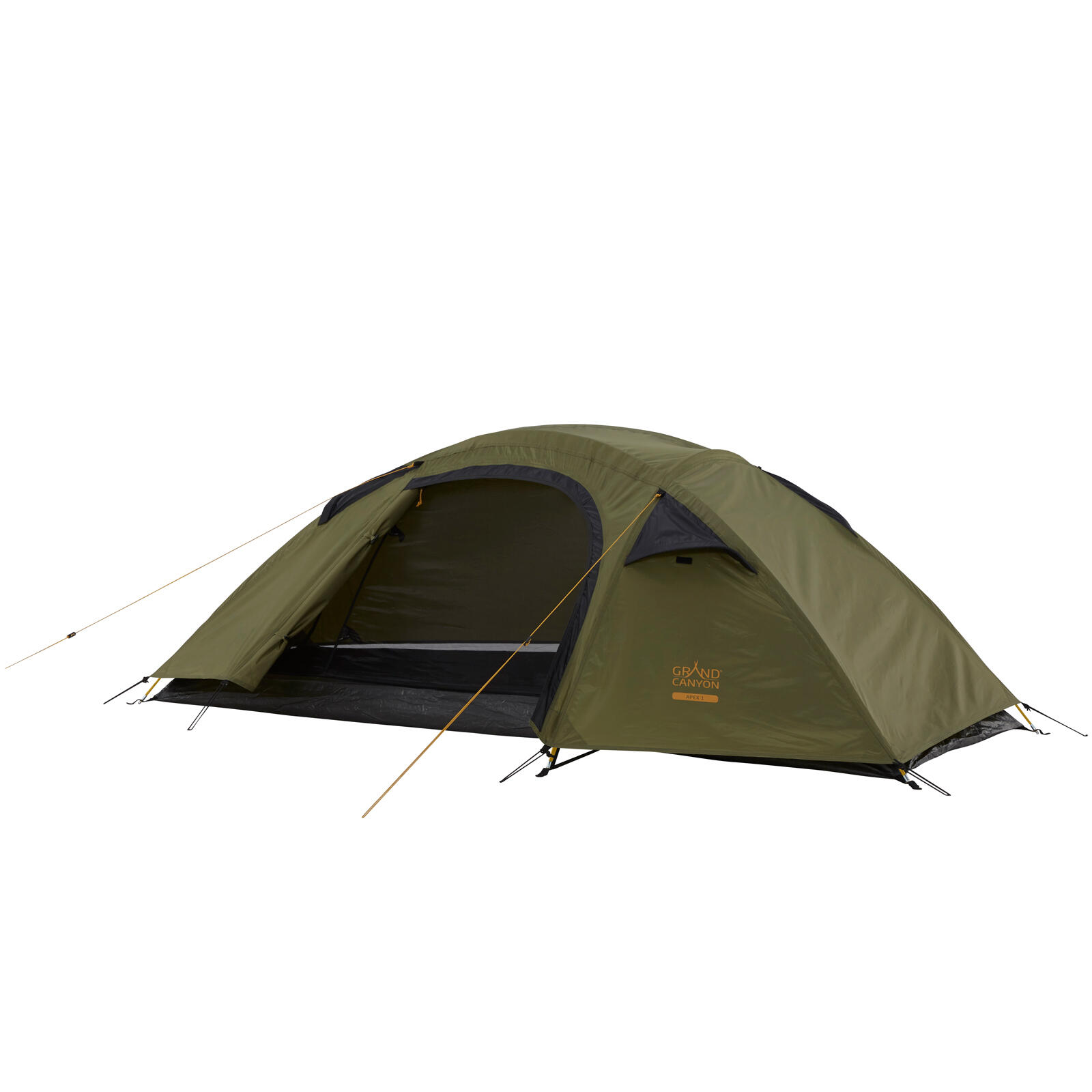 GRAND CANYON Trekkingzelt Apex 1 Personen Geodät Einmannzelt 1 Mann Zelt 2,3 kg Leicht