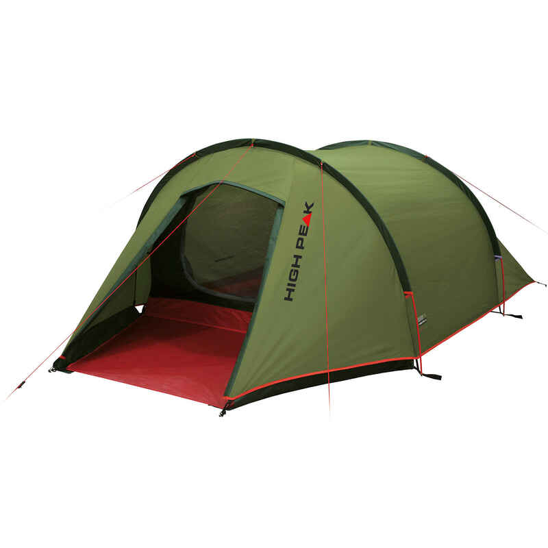 Tunnelzelt Kite 3 Personen Fahrrad Zelt Bike Camping Trekking Vorraum