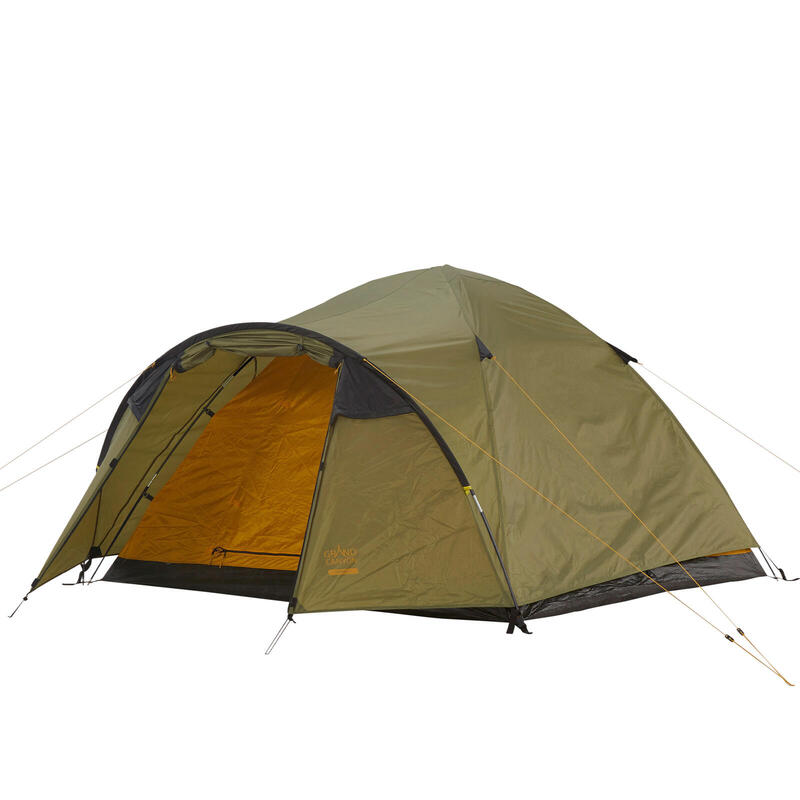 Tienda de campaña iglú Topeka 3 personas cúpula trekking camping luz vestíbulo