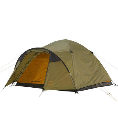 Iglo tent topeka 3 persoons koepel trekking camping licht vestibule
