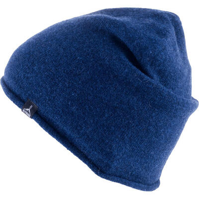 Winter muts edge fijn gebreide unisex beanie lam & merino wol