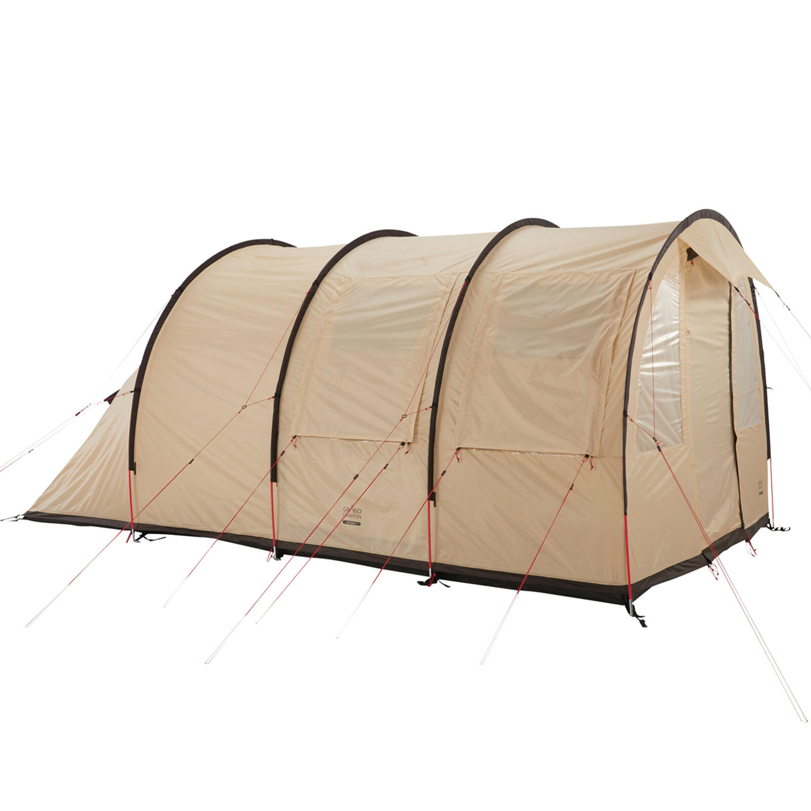 Tunneltent Helena 3 persoons familie groepstent camping vestibule 4/7
