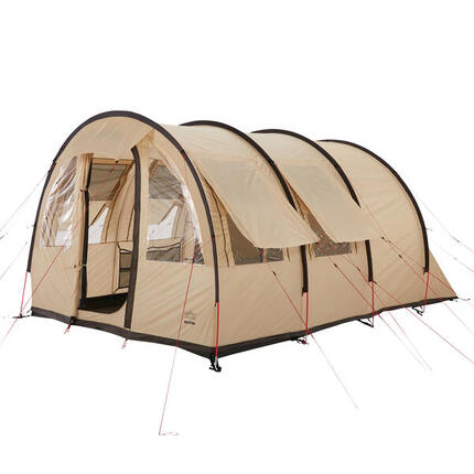 Tente tunnel Helena 3 personnes de groupe familiale Camping Vorraum